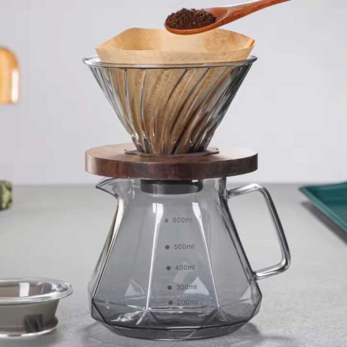 Cafetera de goteo Pour-over 600ml - Imagen 2