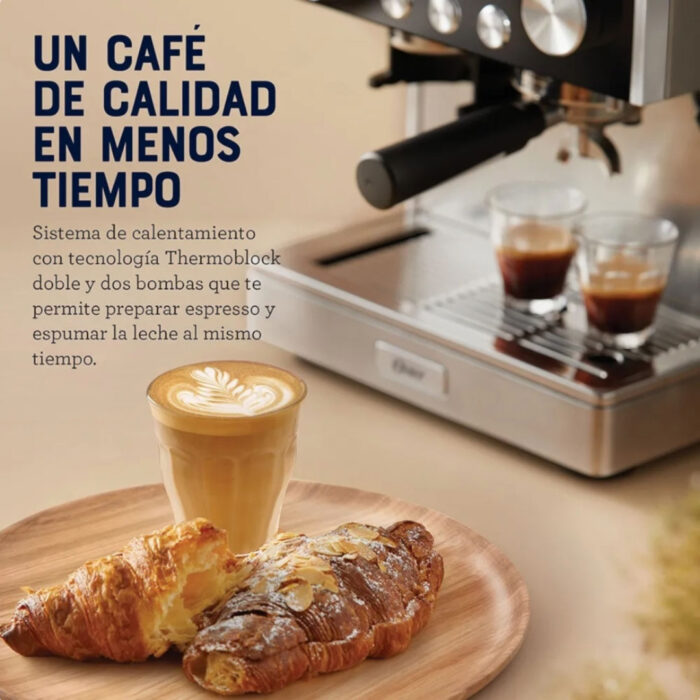 Cafetera Oster para Espresso Perfect Brew Máxima BVSTEM7400 - Imagen 5