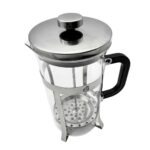 Prensa Francesa 1 Litro – Vidrio Borosilicato y Acero Inoxidable - Imagen 2