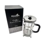 Prensa Francesa 1 Litro – Vidrio Borosilicato y Acero Inoxidable - Imagen 4