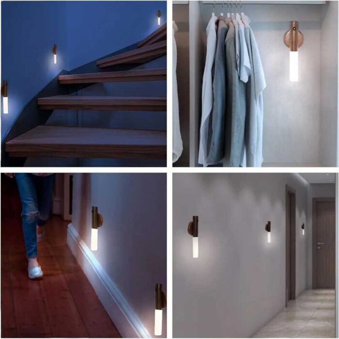 Lámpara de Pared LED Recargable con Sensor de Movimiento - Imagen 2