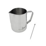 Jarra Latte Art 600ml Acero 304 + Pincel Barista - Imagen 2