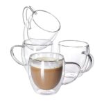 Set de 4tzs de Vidrio Doble Fondo de Borosilicato – 150 ml - Imagen 3