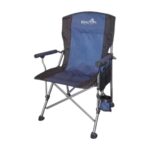 Silla para camping portátil para exteriores 150kg azul