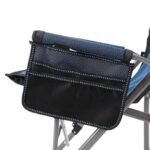 Silla para camping portátil para exteriores 150kg azul - Imagen 2